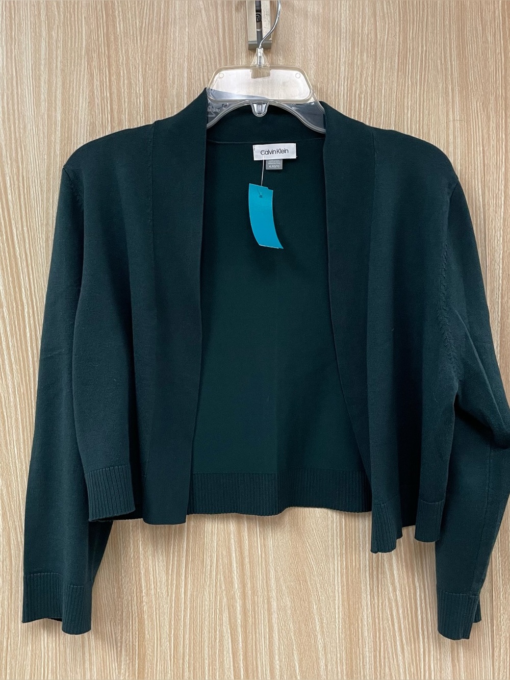 Calvin Klein Green Cardigan Size XL